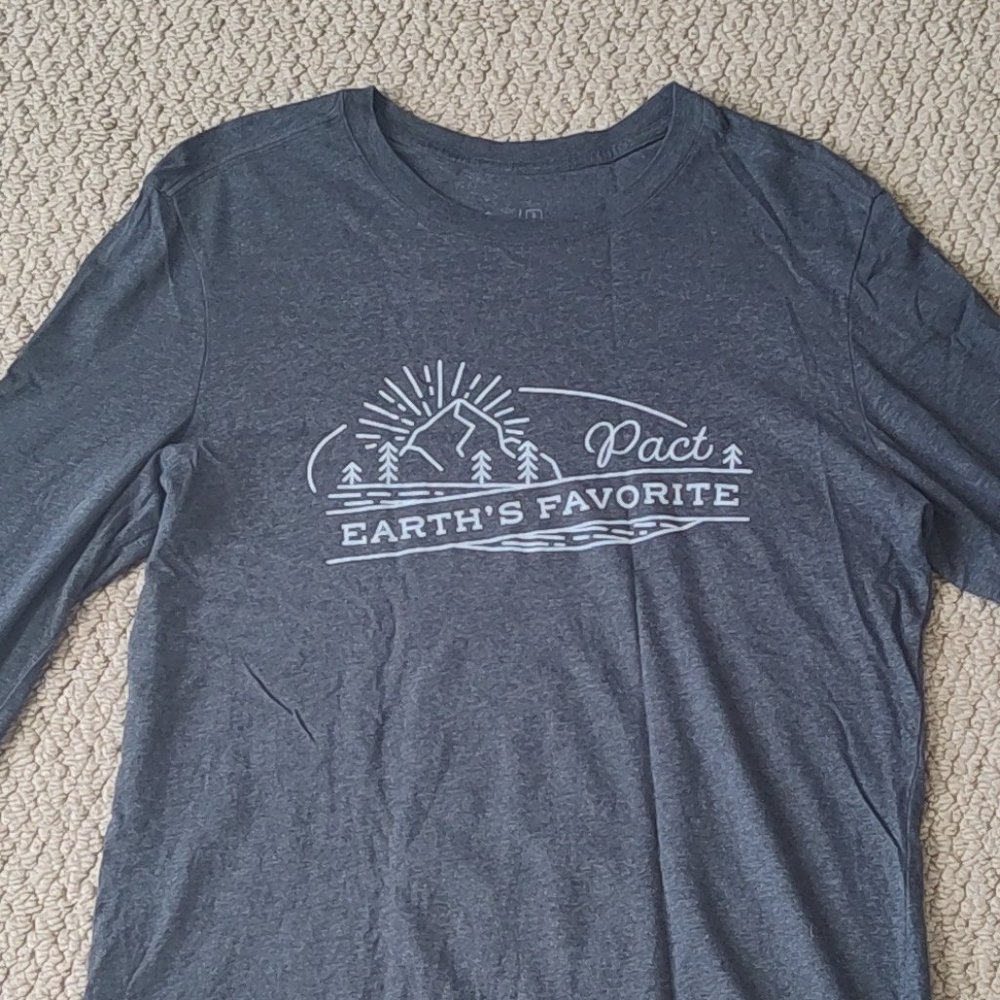 Organic Cotton Pact Graphic Long Sleeve Tee